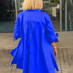 CÉLINA™ - Classy Long Shirt Jacket