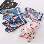 3 Pack Men's Ice Silk Trunks with Separated Pouch Design