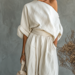 Lily | Off-Shoulder Two-Piece Set