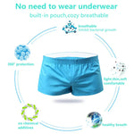 Casual Home Cotton Pouch Breathable Boxer Briefs for Men