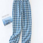 Men's Plaid Soft Cotton Pajama Pants