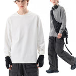 Outdoor Long-Sleeve Sweat-Wicking Quick-Dry Simple Loose Unisex Sports Top