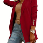 EMMA™ - Chic Open Front Jacket