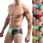 Men’s Spell Color Drawstring Swim Briefs