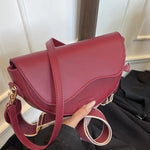 GABI™ - Simple Small Satchel Bag Versatile Flip Cover Crossbody Shoulder Bag