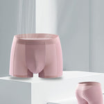 2 Pack Men’s Breathable Seamless Modal Trunks