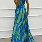 Cinder | Vibrant Draped Dress