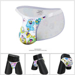 2 Pack Men's Trendy Printed Cartoon Comfortable and Breathable Bikini
