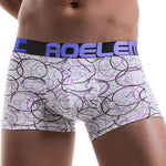 6 Pack Men's U Convex Modal Print Breathable Trunks
