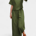 Seren | Breezy Short Sleeve Pantsuit