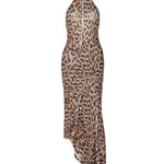 ELIZABETH™ - Sexy Backless Leopard Bodycon Dress for Parties