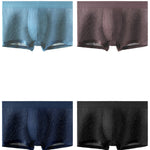 4 Pack Men's Thin Ultra Breathable Mesh Trunks