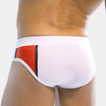 Mens Sexy Bulge Pouch Paded Swim Briefs