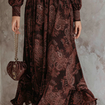 Mia | Boho Zippered Maxi Dress