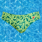 Vibrant Quick-Dry Swim Briefs for Men