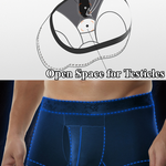 4 Pack Men’s Support Pouch Trunks With Functional Fly