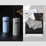 Men's Threaded Fabric U-Raised Low Rise Trunks