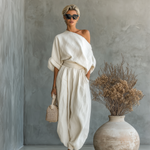 Lily | Off-Shoulder Two-Piece Set