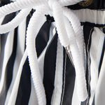 Mens Quick Dry Striped Print Surf Board Short