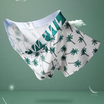 6 Pack Men's U Convex Modal Print Breathable Trunks