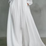 Edythe | Flowing Button-Front Maxi Dress