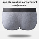 2 Pack Men's Sexy Cotton Support Contour Pouch Briefs