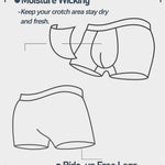 10 Pack Breathable Men's Boxer Briefs