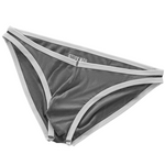 Sexy V-shape Low-rise Threaded Bikini For Men