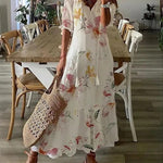 Lana - Figure-Flattering Boho Maxi Dress