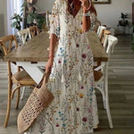 Lana - Figure-Flattering Boho Maxi Dress