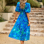 Navya | V-Neck Elegance Dress