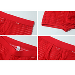 Men's Striped Breathable Support Underwear with Separate Pouch