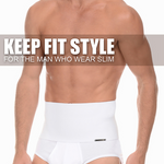 Men’s High-rise Abdomen Compression Briefs