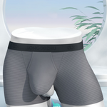 Men's Cooling Separate Pouch Boxer Briefs Dual Pouch Underwear
