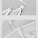 Sexy Spliced Transparent Belt Bikini For Men