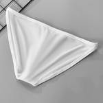 Sexy Spliced Transparent Belt Bikini For Men