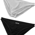 Sexy V-shape Low-rise Threaded Bikini For Men
