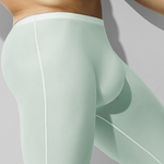 3 Pack Men's Breathable Seamless Mid-Length Boxer Briefs