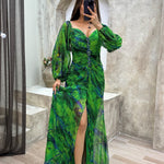 Landry | Elegant V-Neck Dress