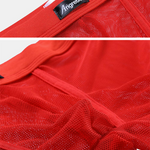 Men's Sexy Transparent Mesh Trunks