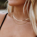 Elegant Flow Layered Necklace Set