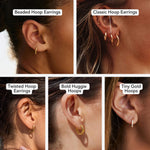 Everyday Hoops Earrings Set