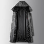 HOODED WOOL COAT
