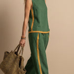 Judy | Linen and Cotton Breezy Two-Piece Set