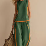 Judy | Linen and Cotton Breezy Two-Piece Set