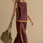 Judy | Linen and Cotton Breezy Two-Piece Set