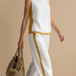 Judy | Linen and Cotton Breezy Two-Piece Set