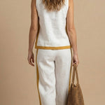 Judy | Linen and Cotton Breezy Two-Piece Set
