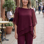 Melody | Soft Drape Two-Piece Set – Effortless Polish, All-Day Comfort