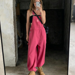 Chloe | Wide Leg Bib Overalls